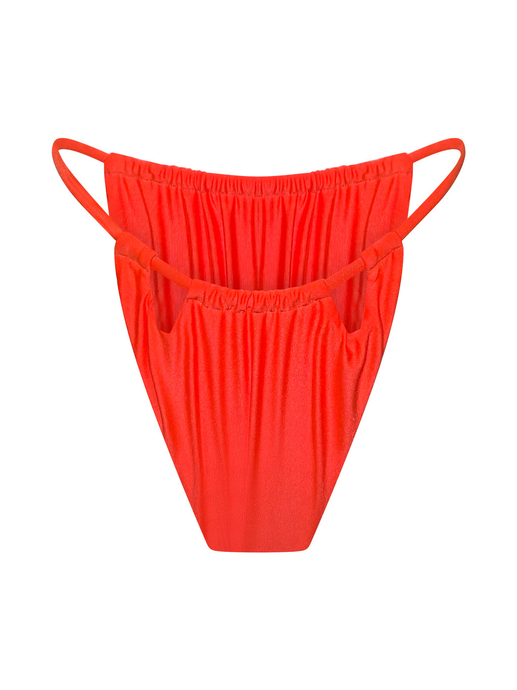 Alaïa Lycra Orange Bikini Bottoms